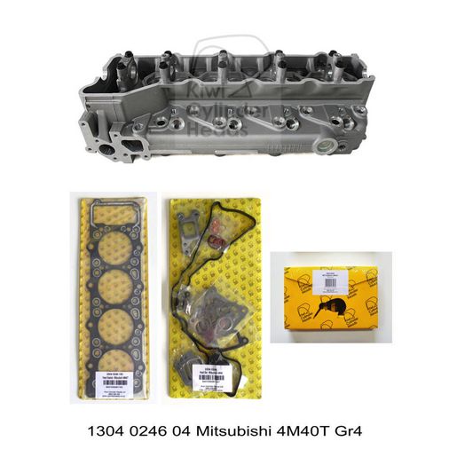 Kiwi Cylinder Head Combo - Mitsubishi 4M40T Gr4 (H,Hg,Hs,Hb) 1304024604