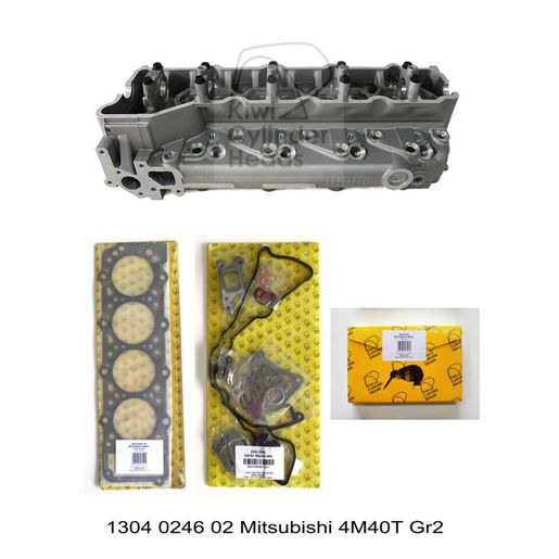 Kiwi Cylinder Head Combo - Mitsubishi 4M40T Gr2 (H,Hg,Hs,Hb) 1304024602