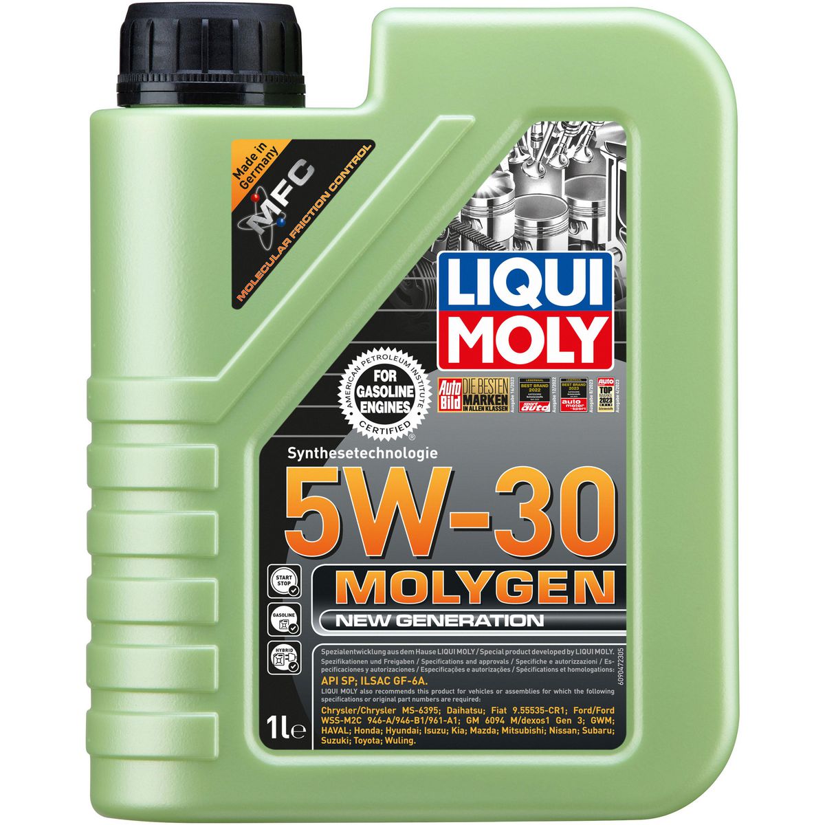 LIQUI-MOLY Molygen New Generation 5W-30 Engine Oil 1L 9047