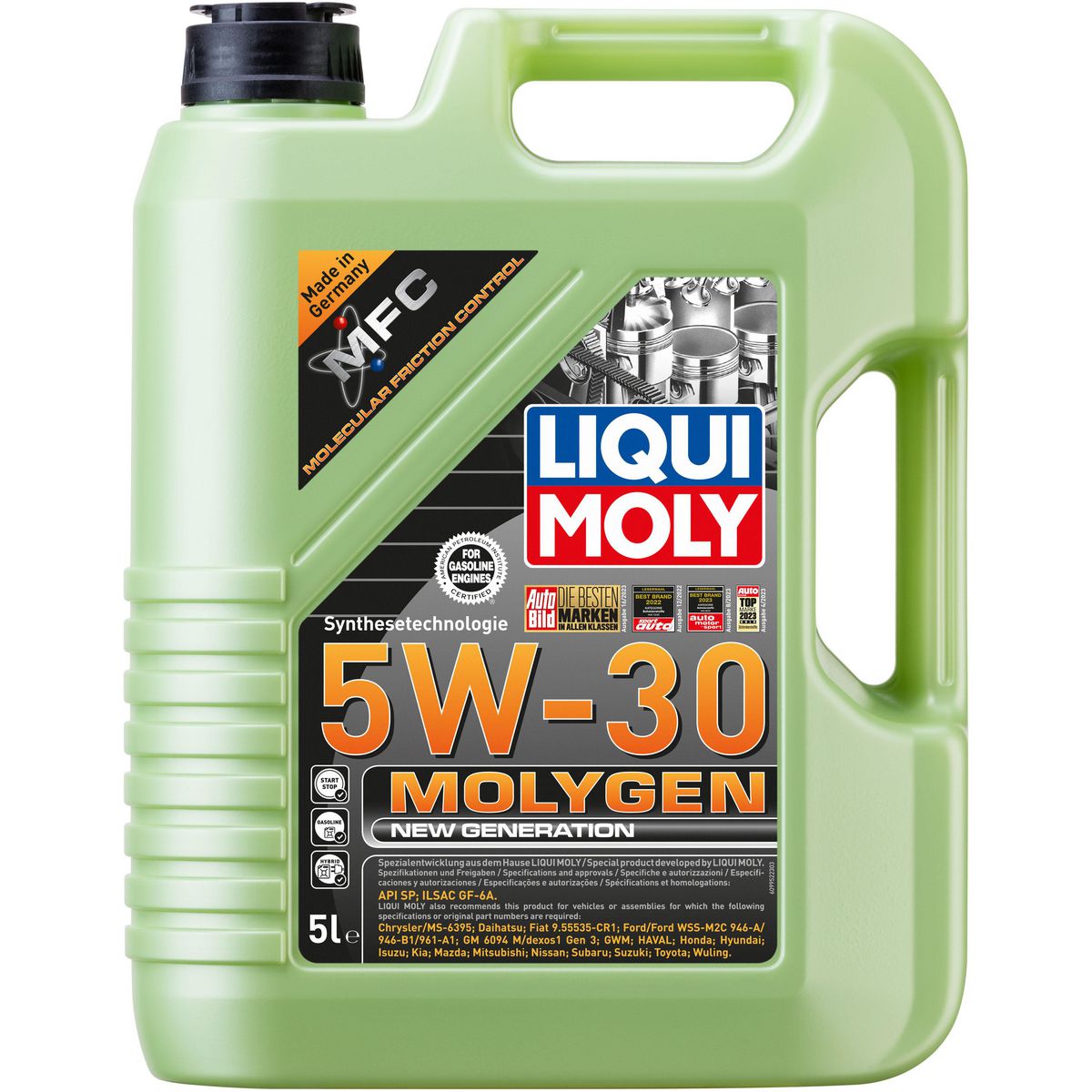 LIQUI-MOLY Molygen New Generation 5W-30 Engine Oil 5L 9952
