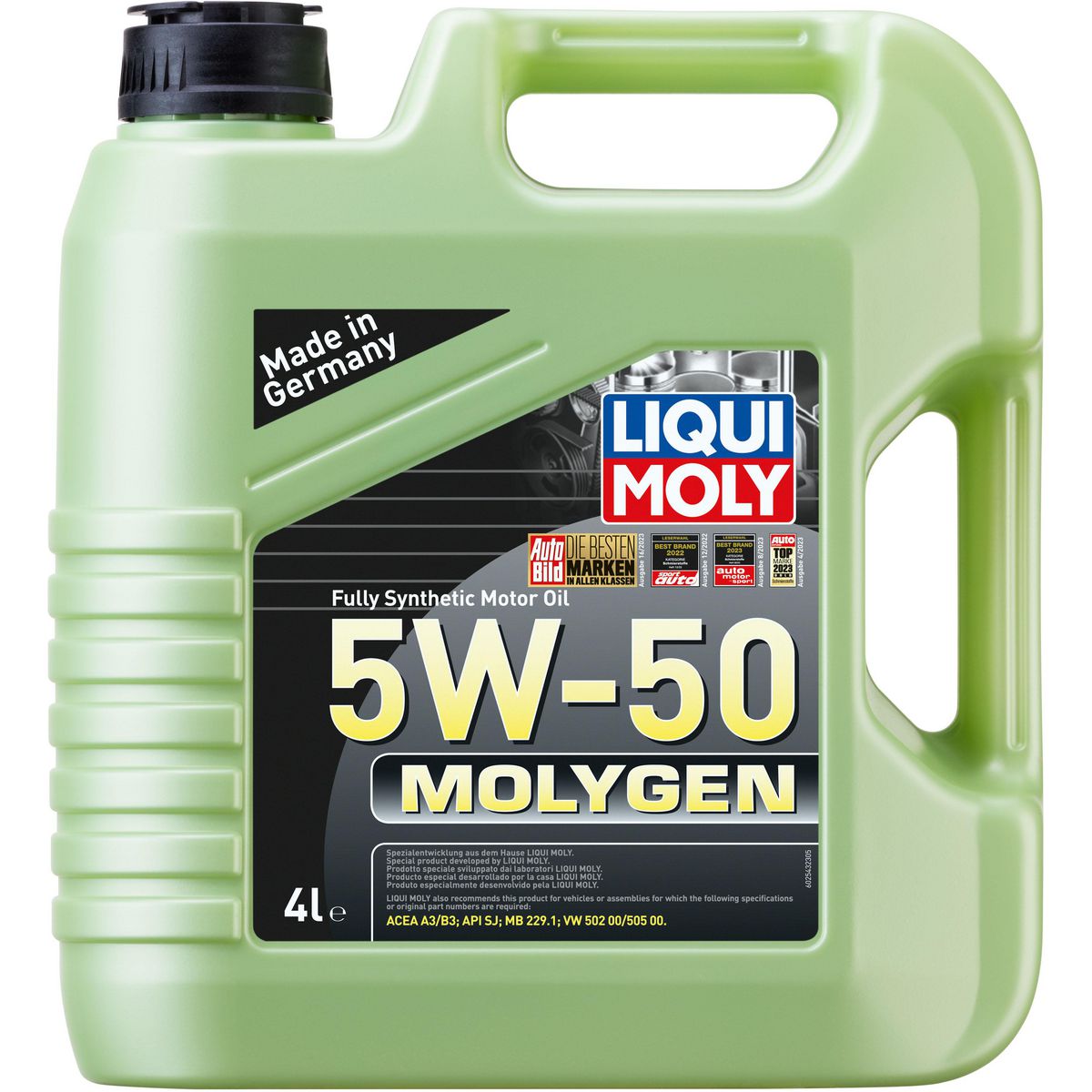 LIQUI-MOLY Molygen 5W-50 Engine Oil 4L 2543