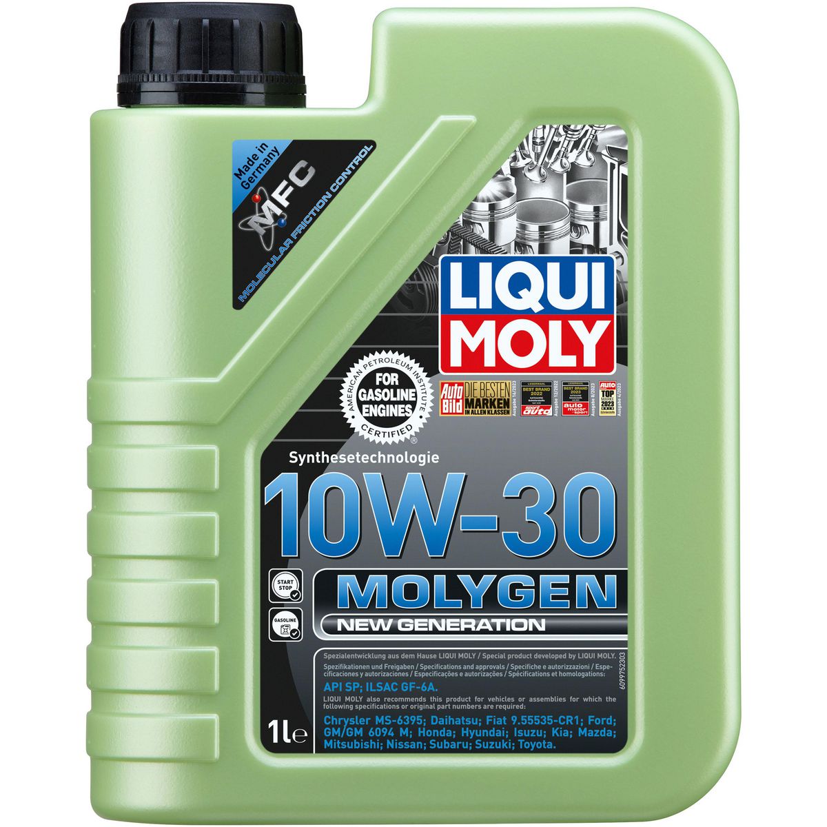LIQUI-MOLY Molygen New Generation 10W-30 Engine Oil 1L 9975