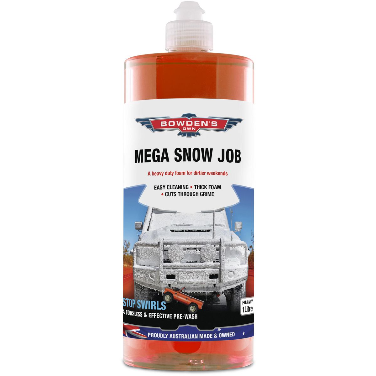 Bowden's Own Mega Snow Job Heavy Duty Pre-Wash 1L