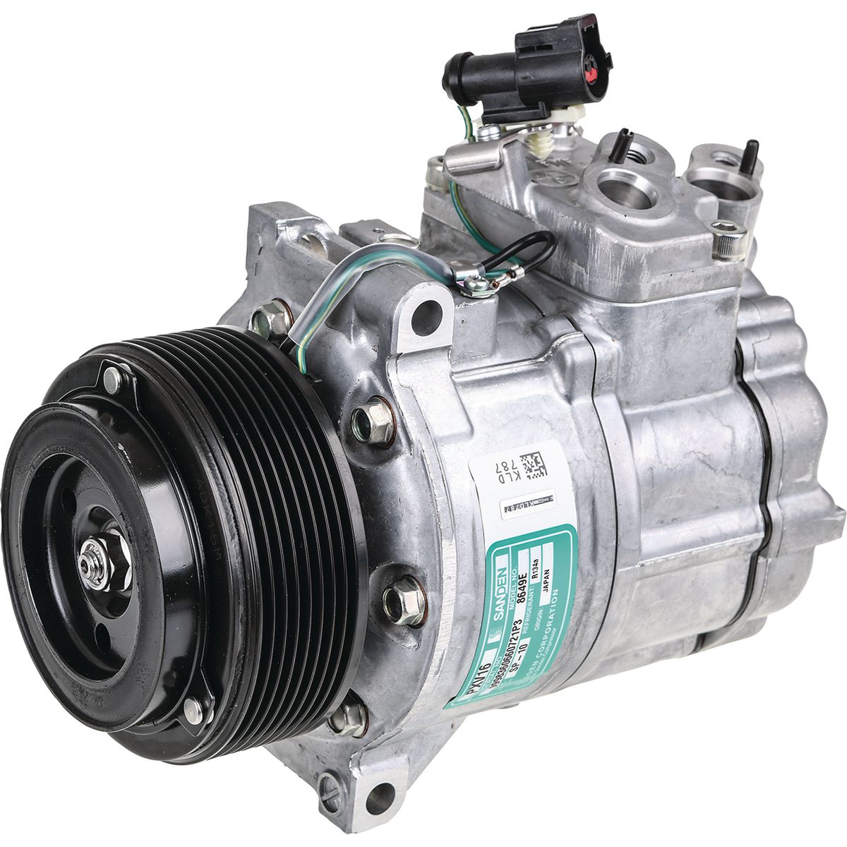 Sanden AC Compressor 12V PXV16 CXS8649