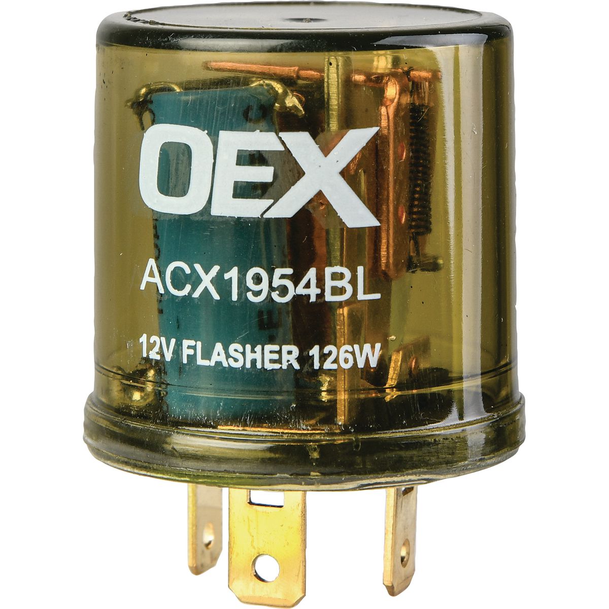 OEX Flasher Relay - 3 Pin 12V ACX1954BL