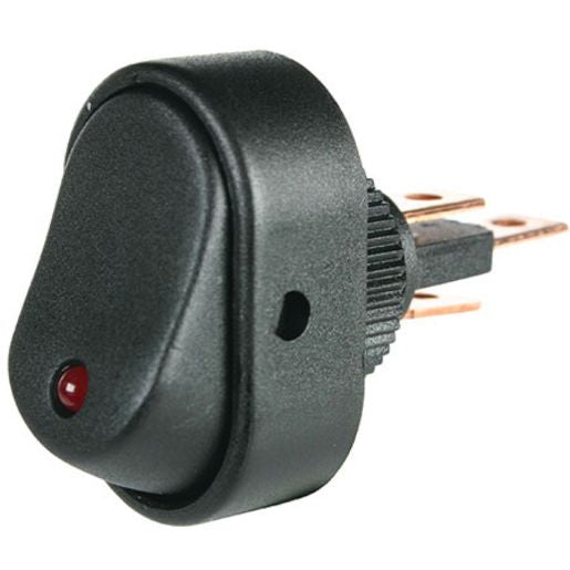 OEX Rocker Switch On/Off Spst Red Illumination ACX1971BL