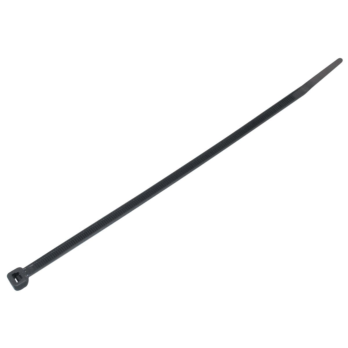 OEX Black Nylon Cable Ties - 2.5mm X 200mm - 100 Pc ACX1331