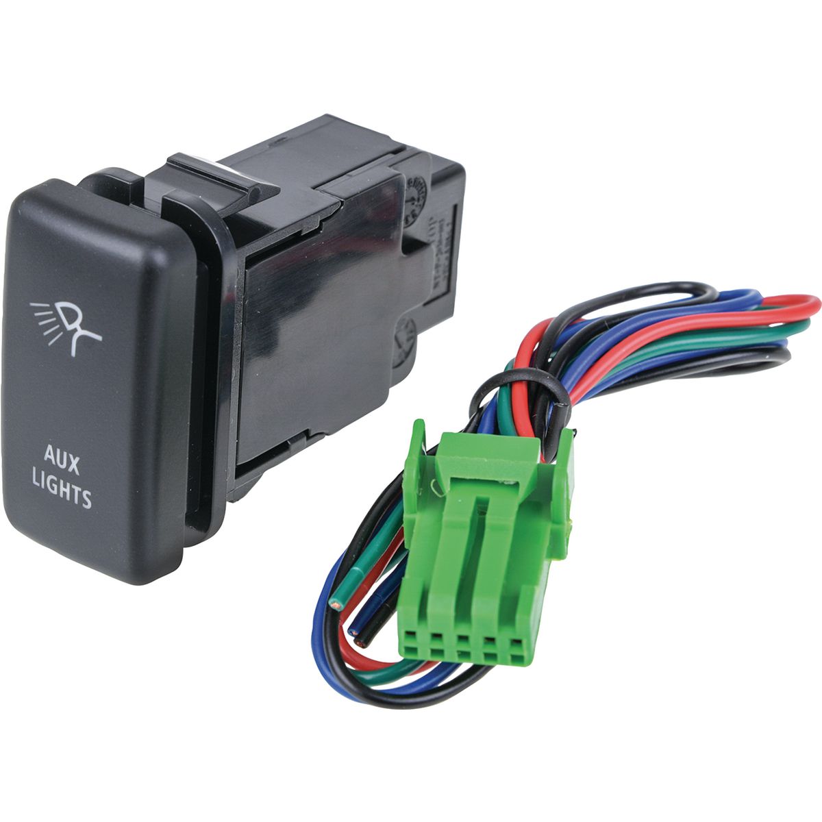 Drivetech 4x4 OE Style Push Button Switch AUX Lights Suits Toyota DT-11019