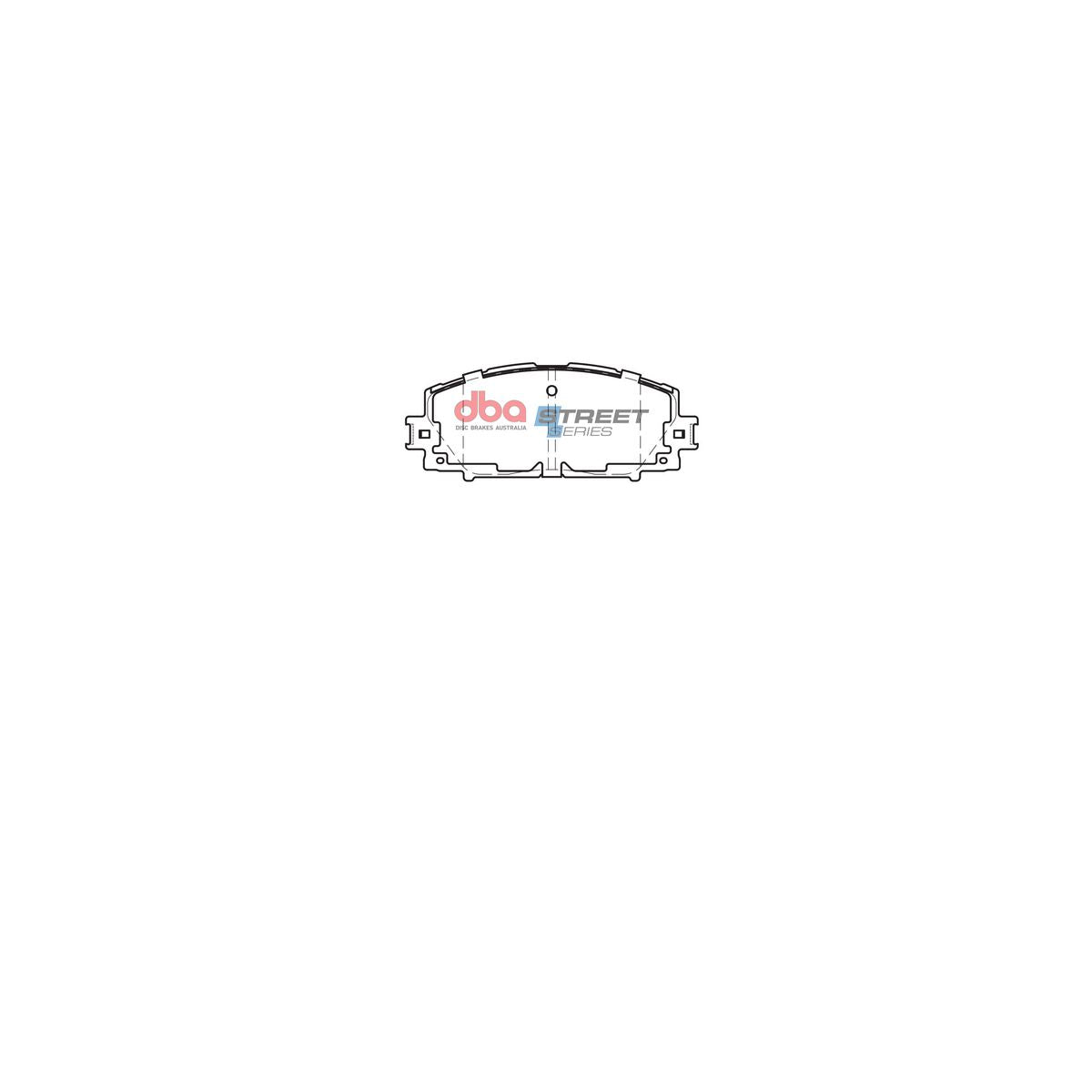 DBA Street Series Brake Pad Set Front DB2159SS