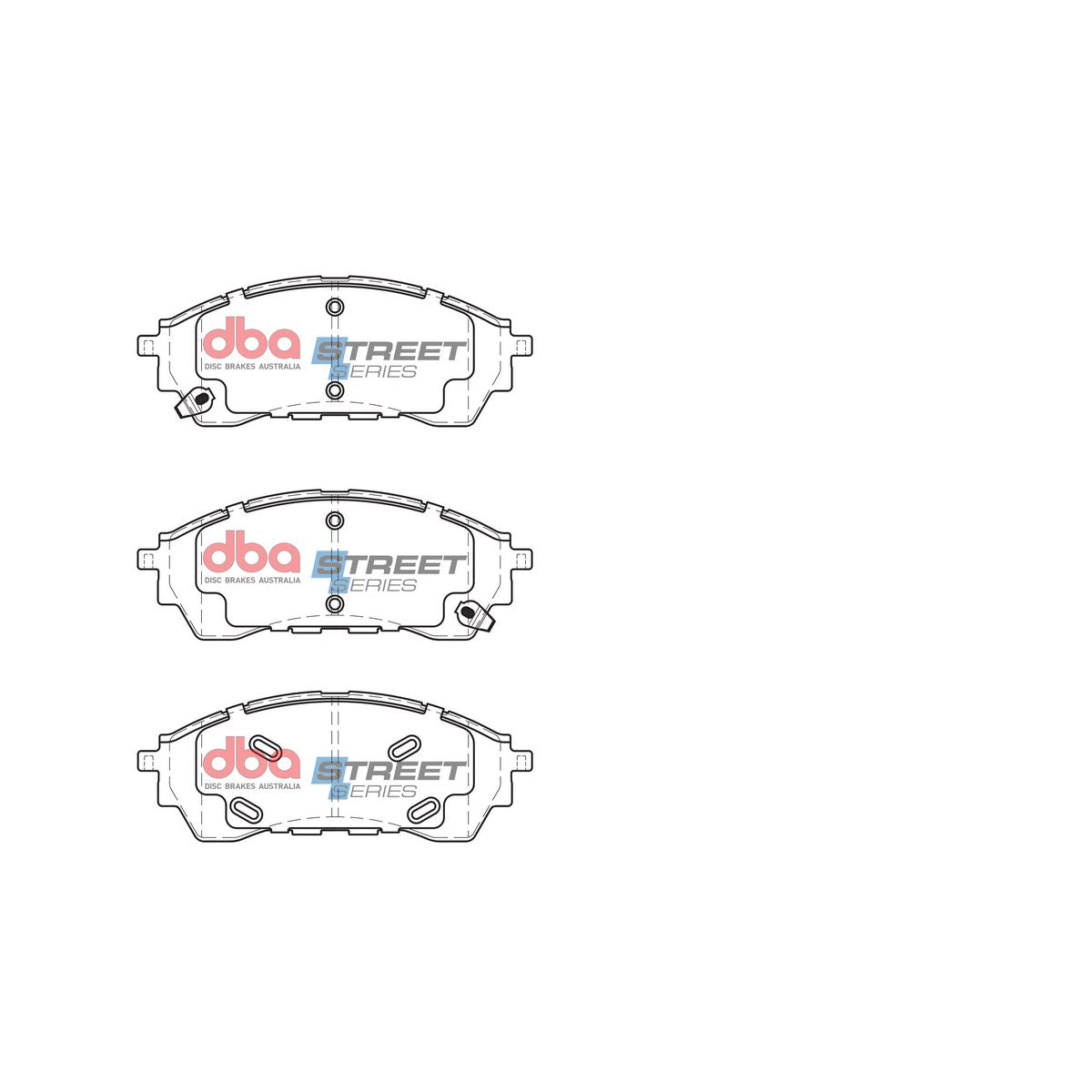 DBA Street Series Brake Pad Set Front DB2379SS
