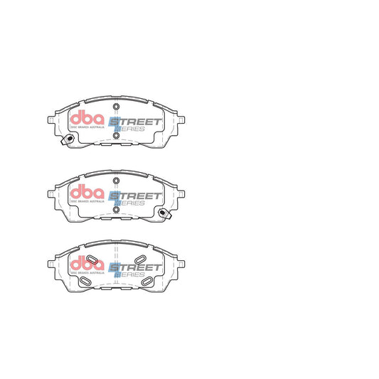 DBA Street Series Brake Pad Set Front DB2379SS