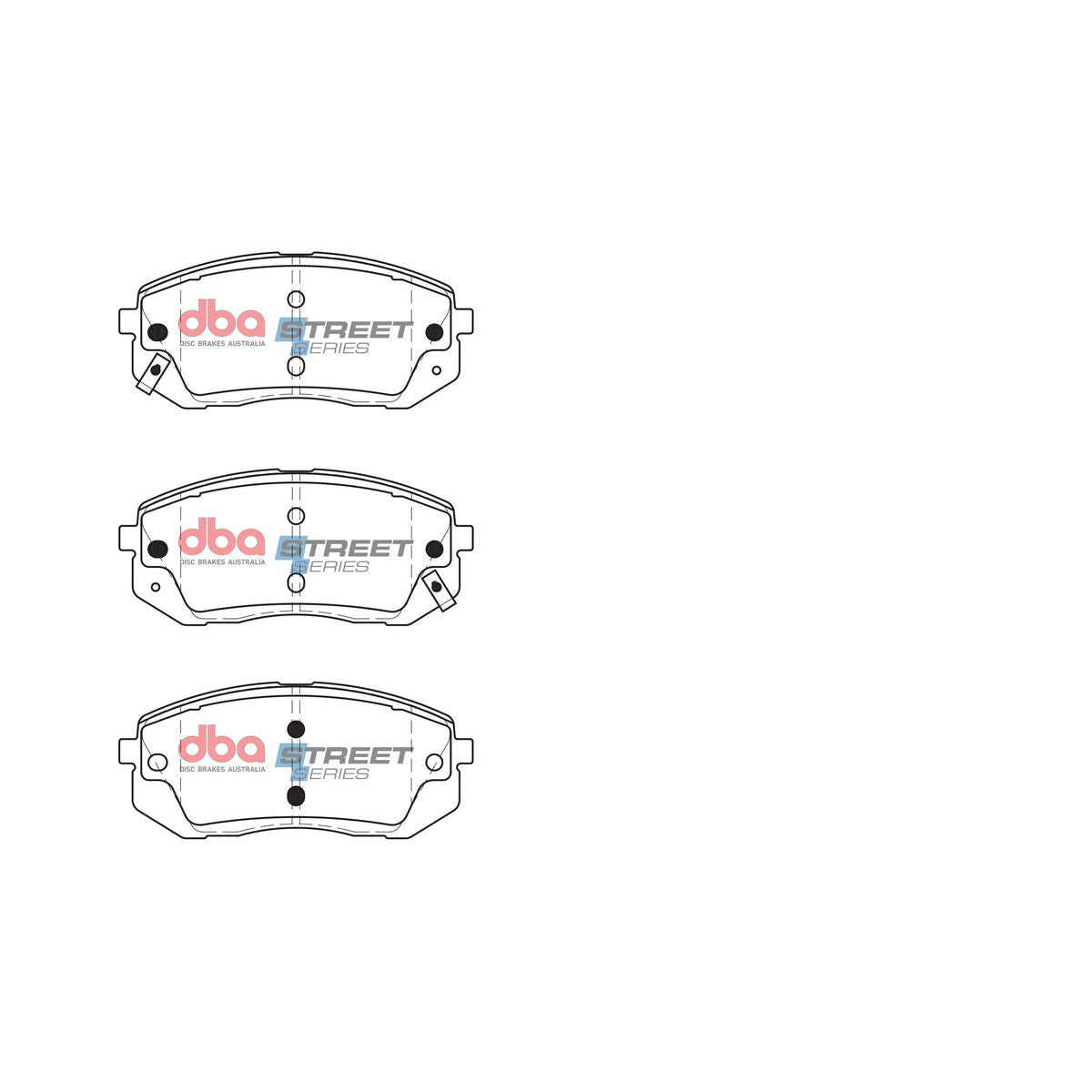 DBA Street Series Brake Pad Set Front DB2174SS
