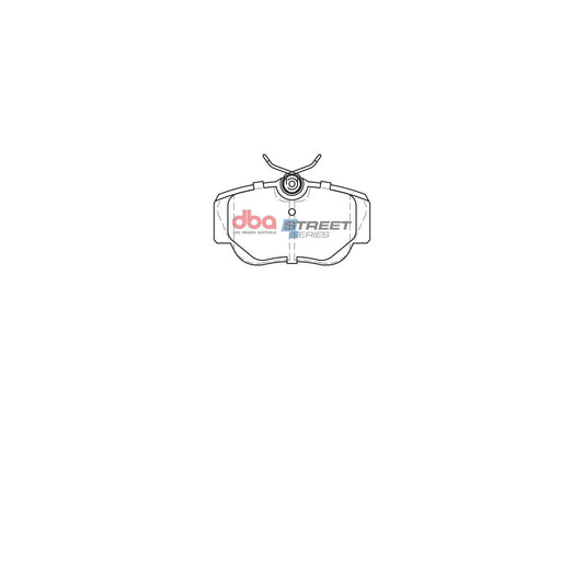 DBA Street Series Brake Pad Set Front DB1256SS