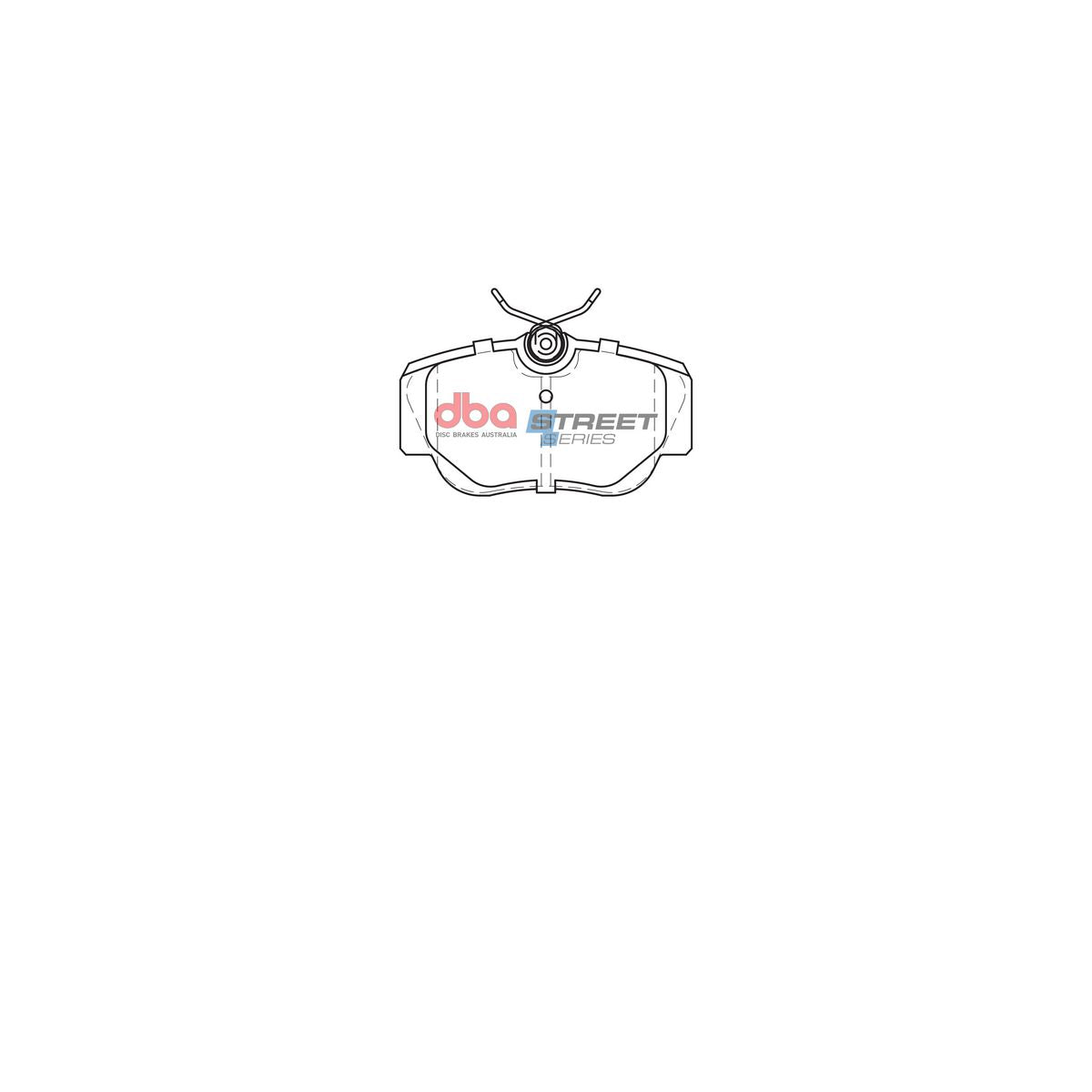 DBA Street Series Brake Pad Set Front DB1256SS