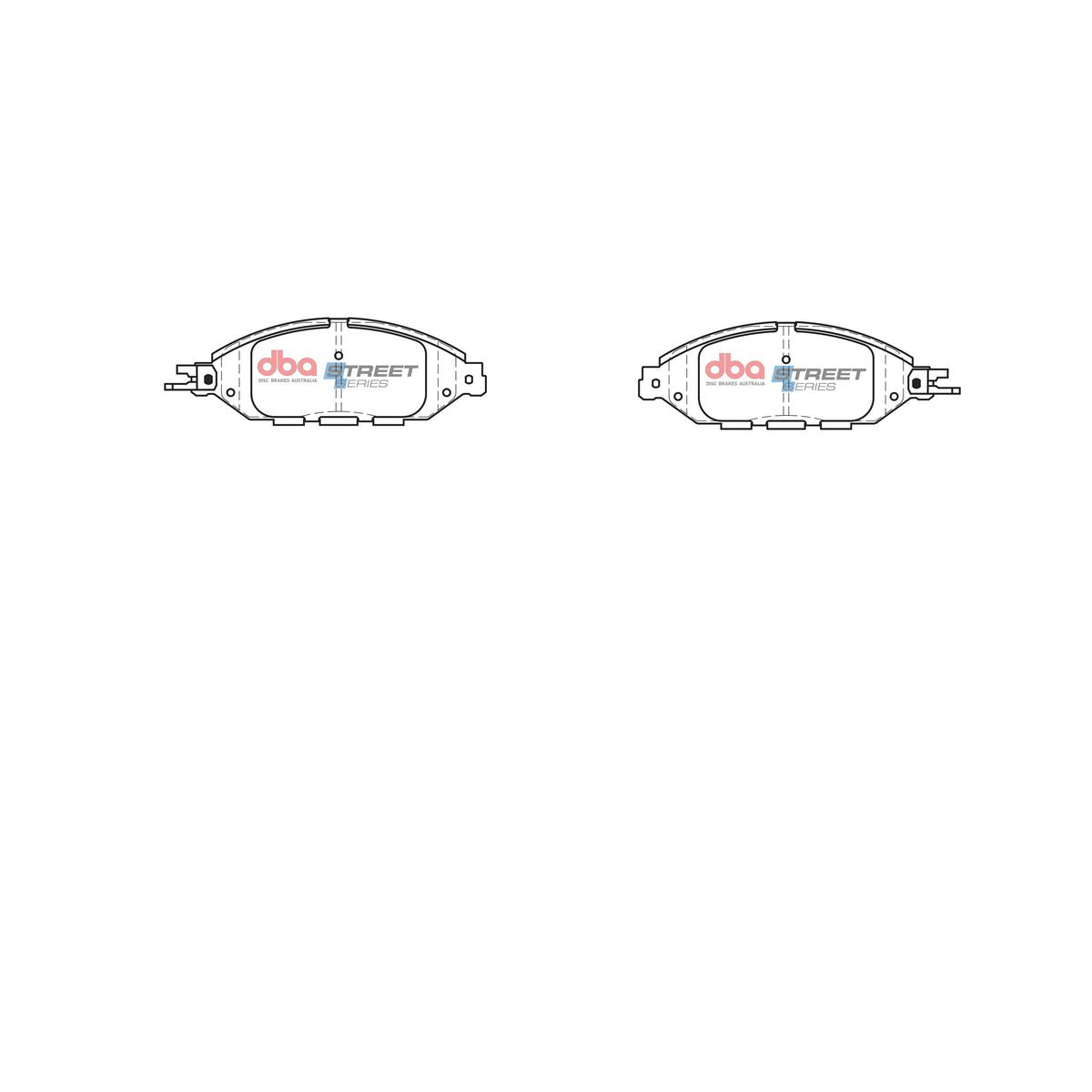 DBA Street Series Brake Pad Set Front DB2378SS