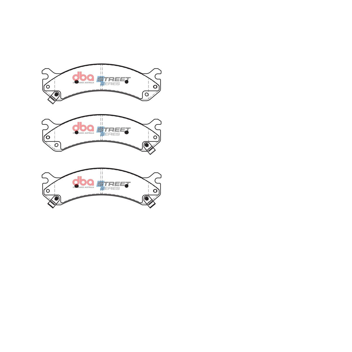DBA Street Series Brake Pad Set Front DB2098SS