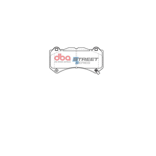 DBA Street Series Brake Pad Set Front DB2375SS