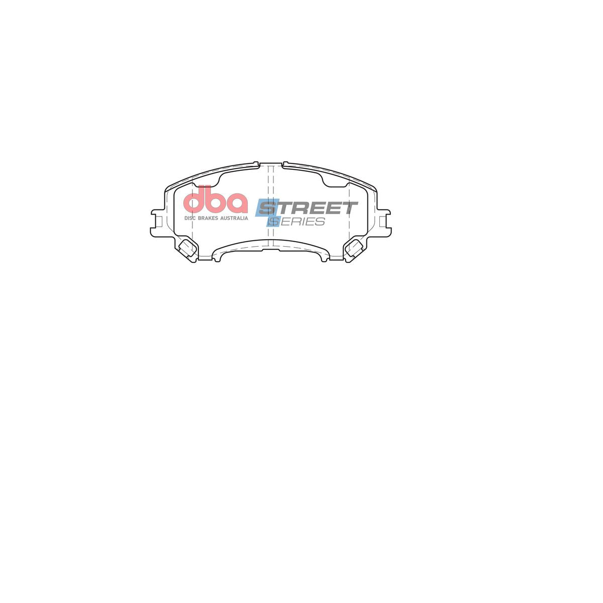 DBA Street Series Brake Pad Set Front DB2345SS