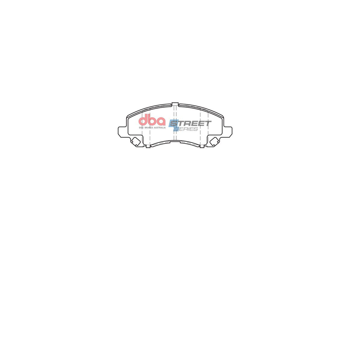 DBA Street Series Brake Pad Set Front DB2065SS