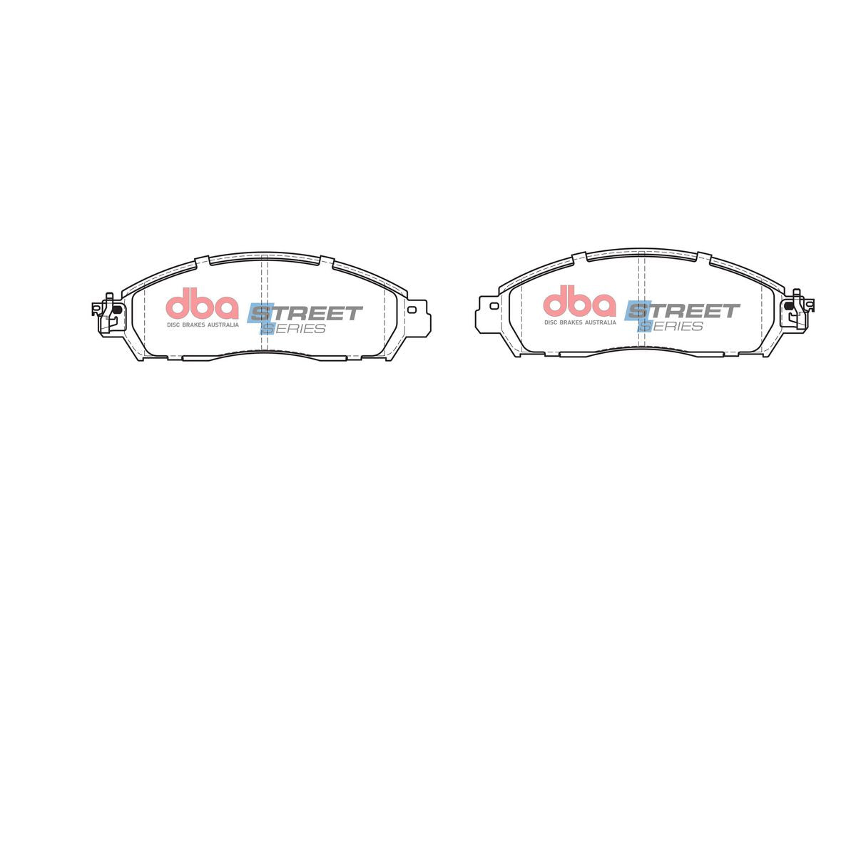 DBA Street Series Brake Pad Set Front DB2374SS