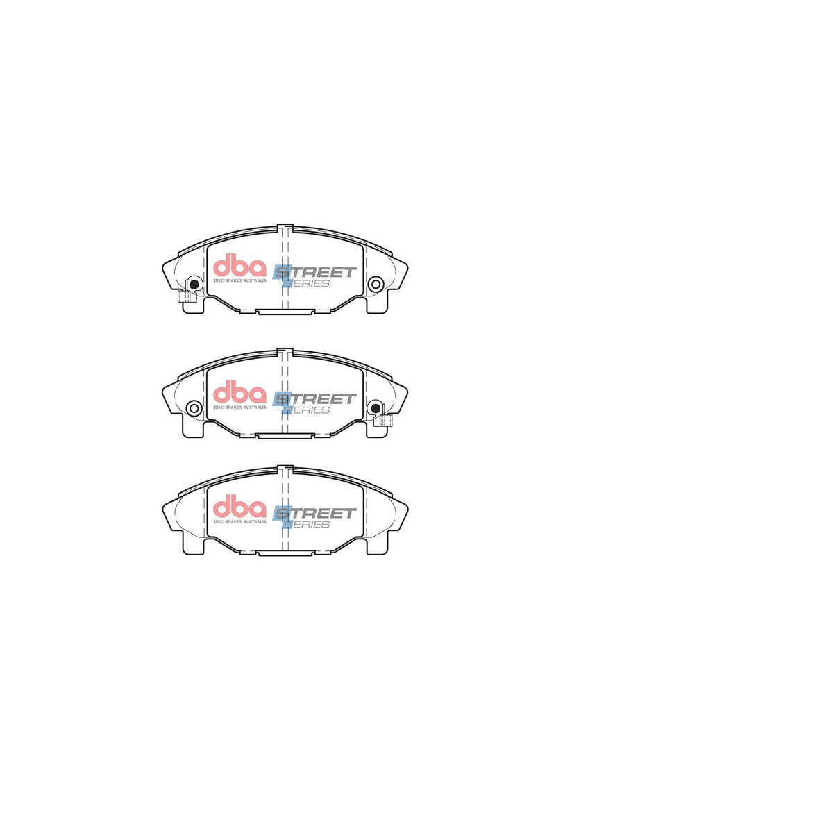 DBA Street Series Brake Pad Set Front DB1271SS