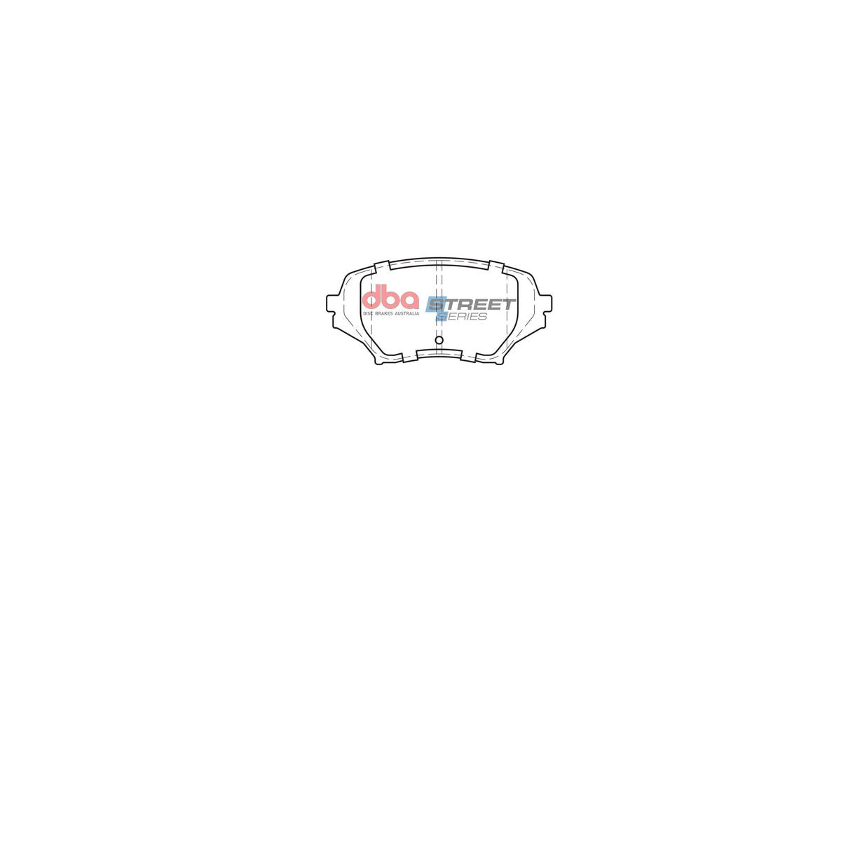 DBA Street Series Brake Pad Set Front DB2063SS