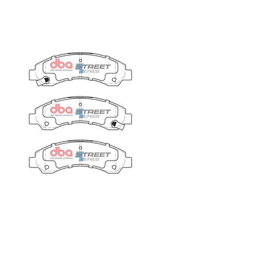 DBA Street Series Brake Pad Set Front DB2061SS