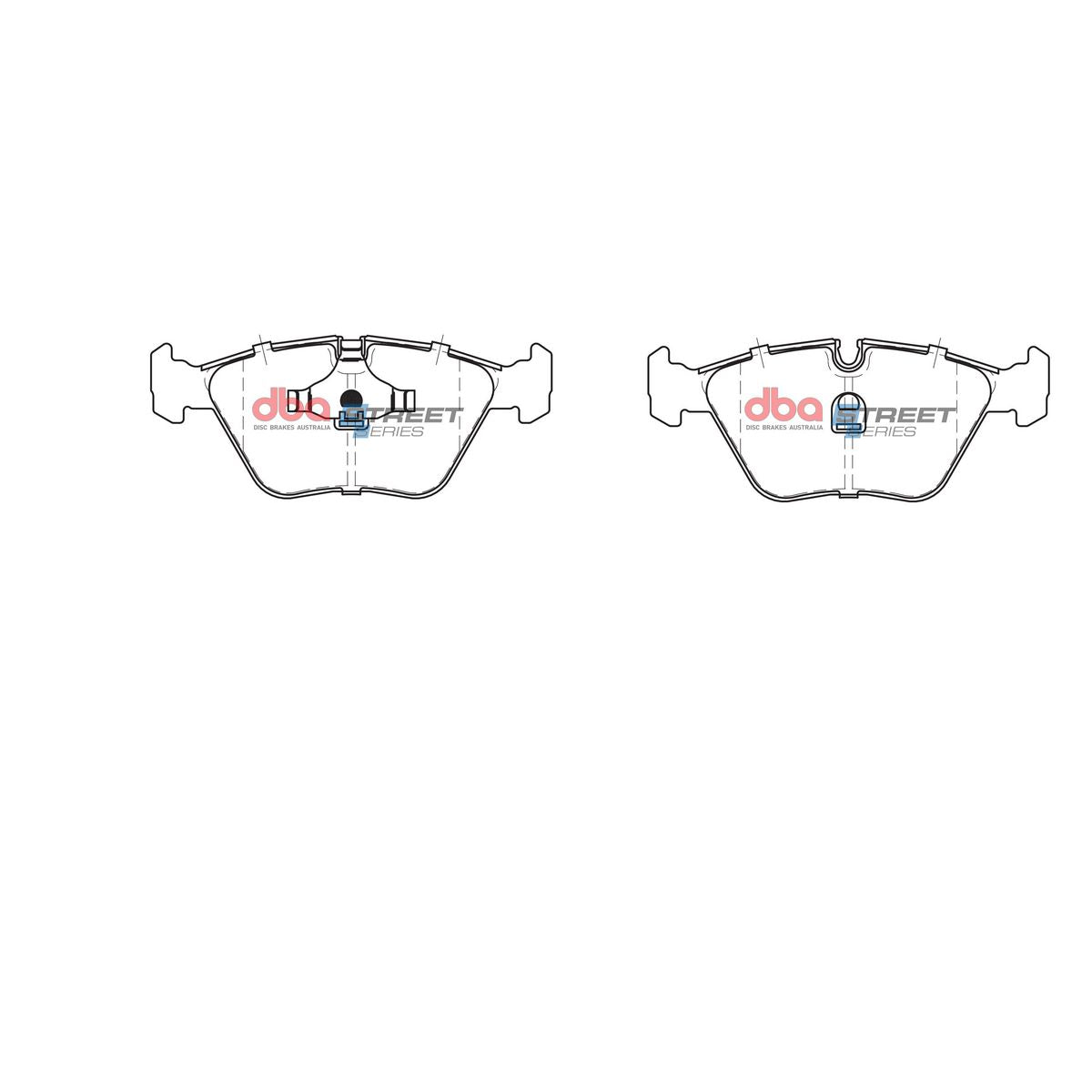 DBA Street Series Brake Pad Set Front DB1131SS