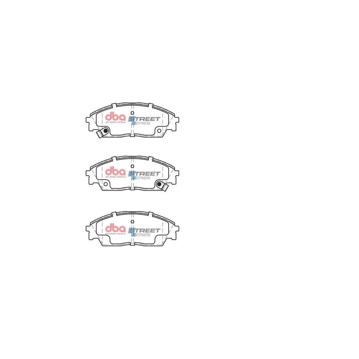 DBA Street Series Brake Pad Set Front DB1123SS