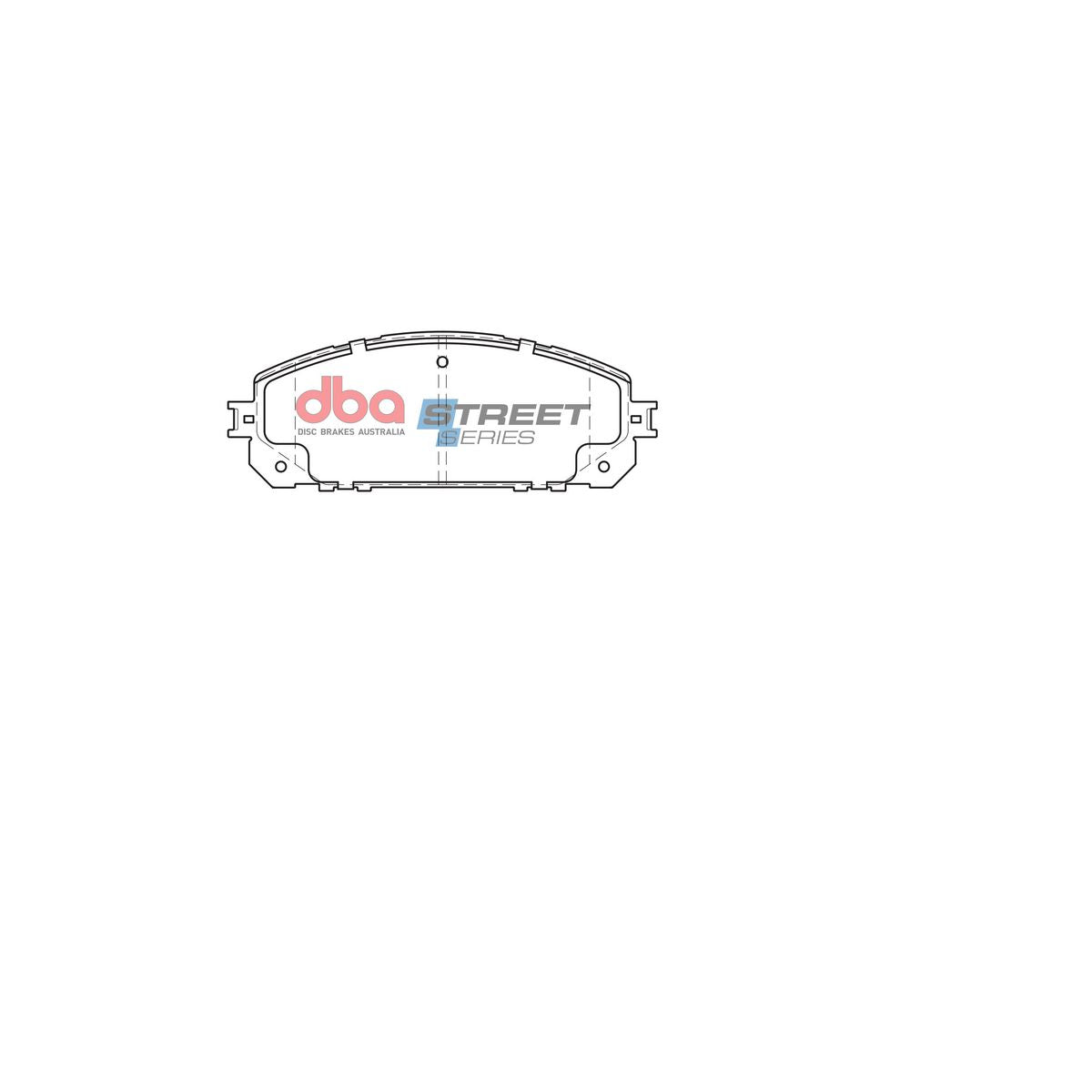 DBA Street Series Brake Pad Set Front DB2337SS