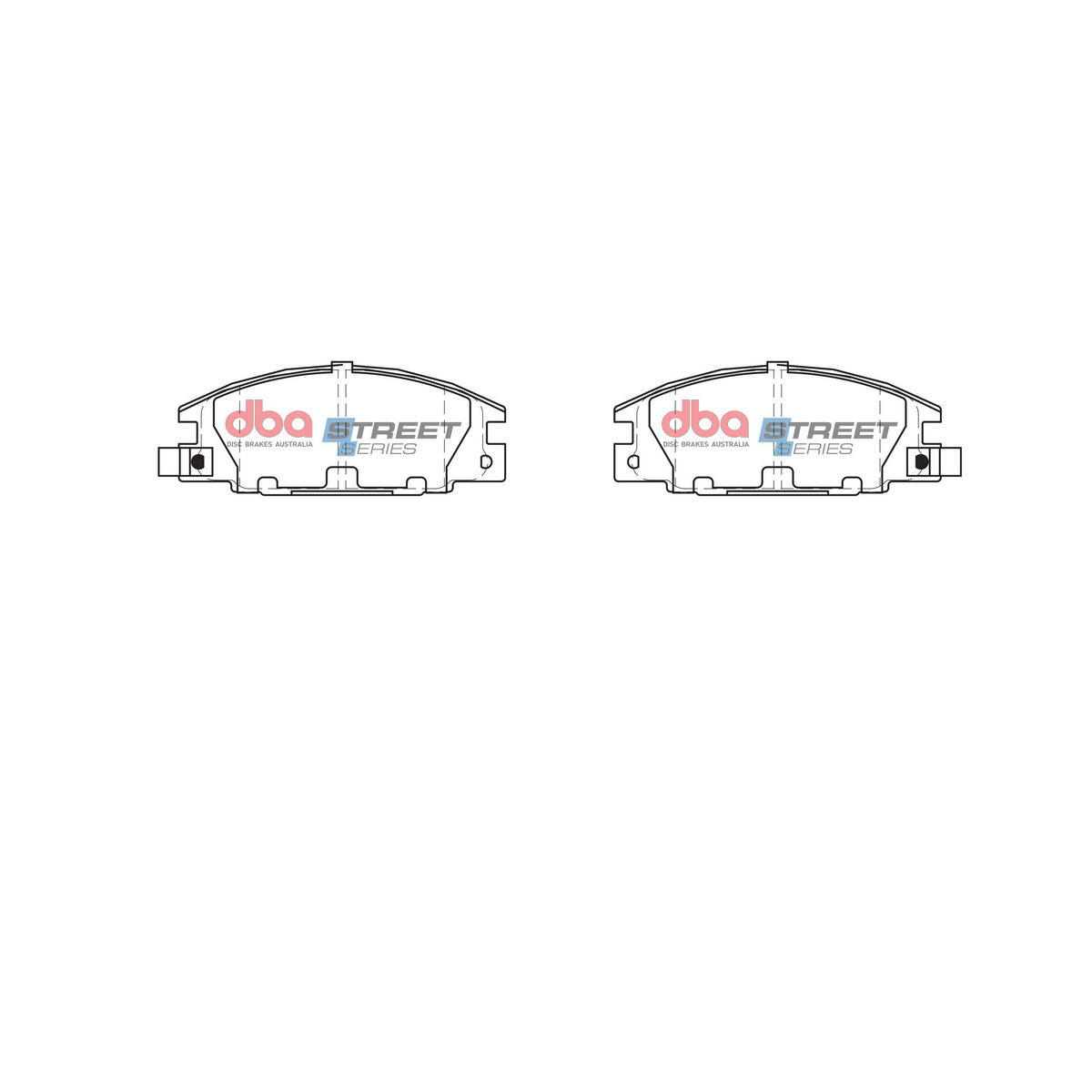 DBA Street Series Brake Pad Set Front DB1116SS