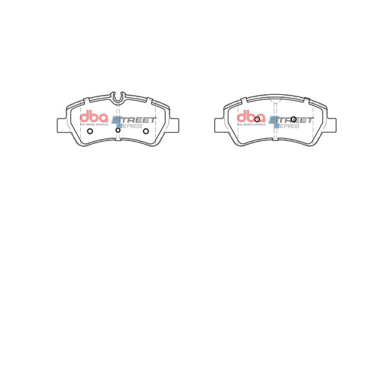 DBA Street Series Brake Pad Set Rear DB2329SS