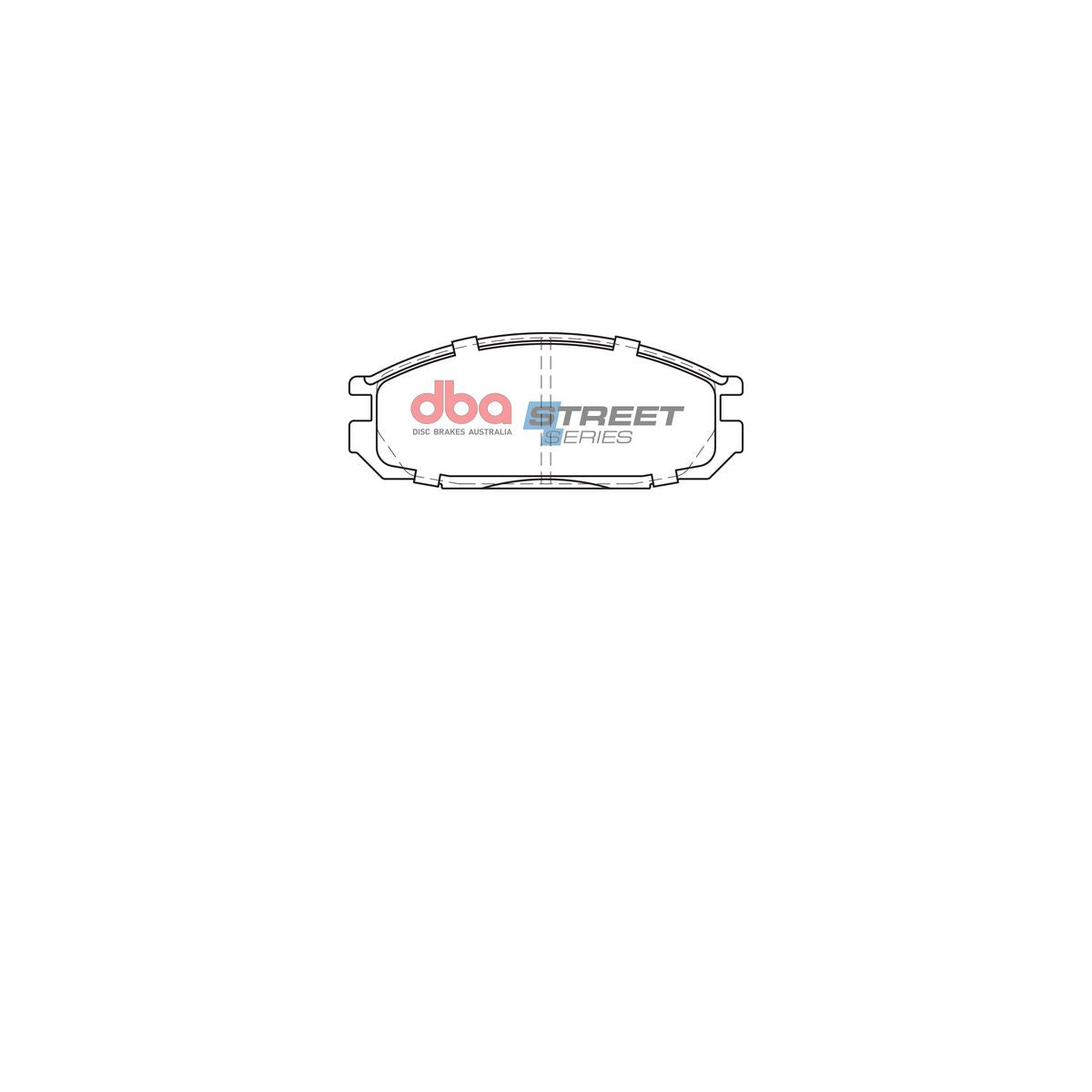 DBA Street Series Brake Pad Set Rear DB1146SS