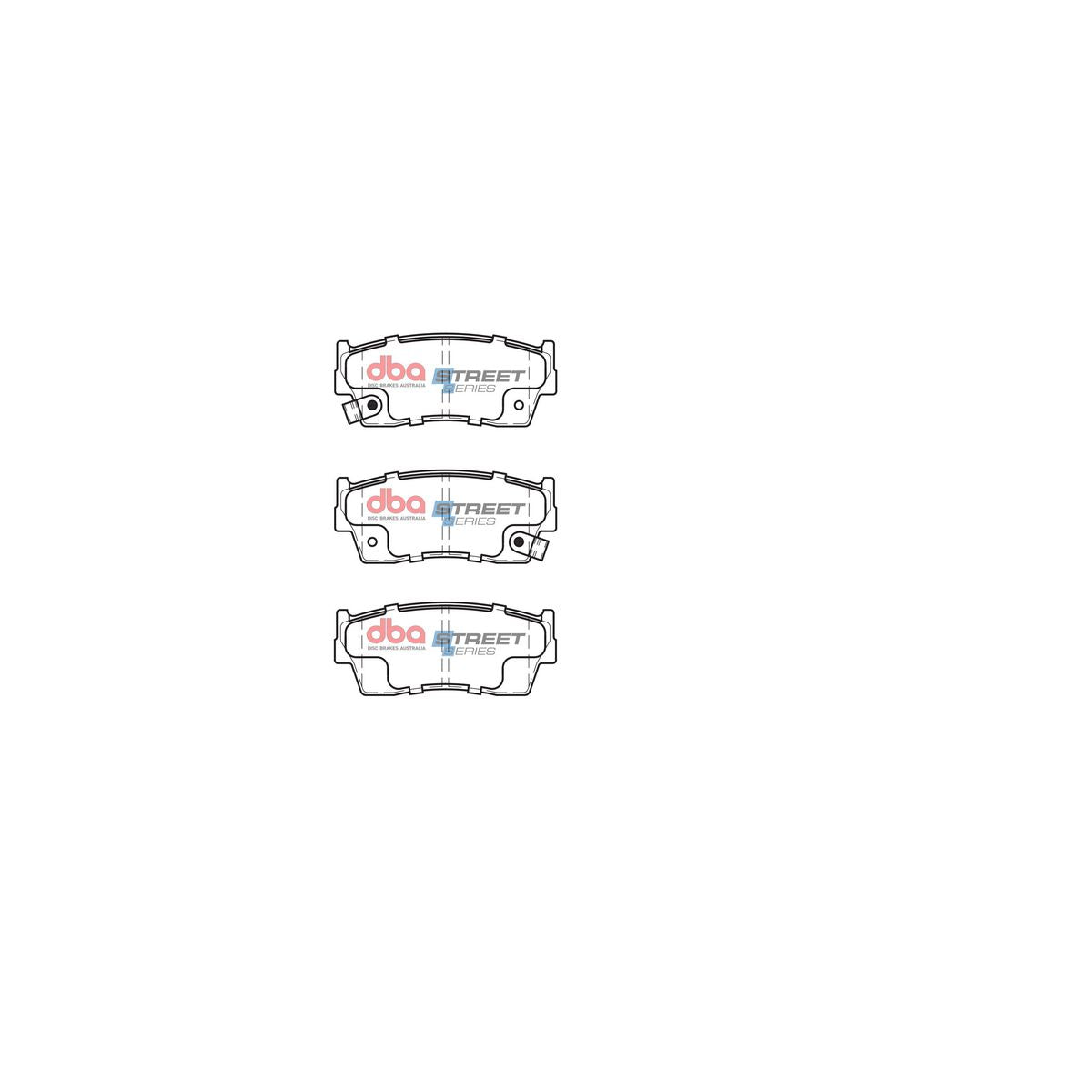 DBA Street Series Brake Pad Set Front DB1134SS