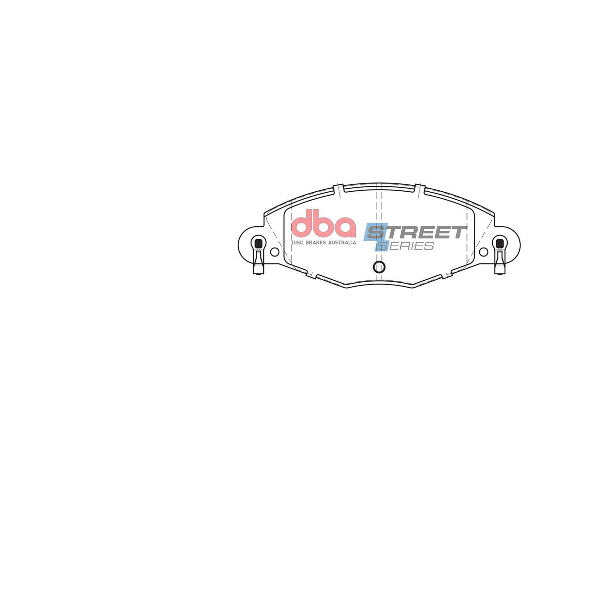 DBA Street Series Brake Pad Set Front DB2298SS