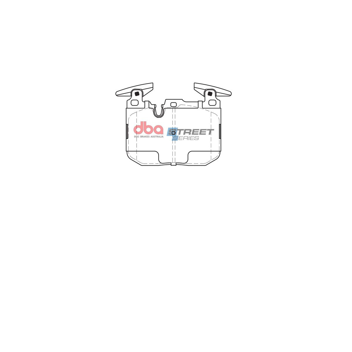 DBA Street Series Brake Pad Set Front DB2299SS