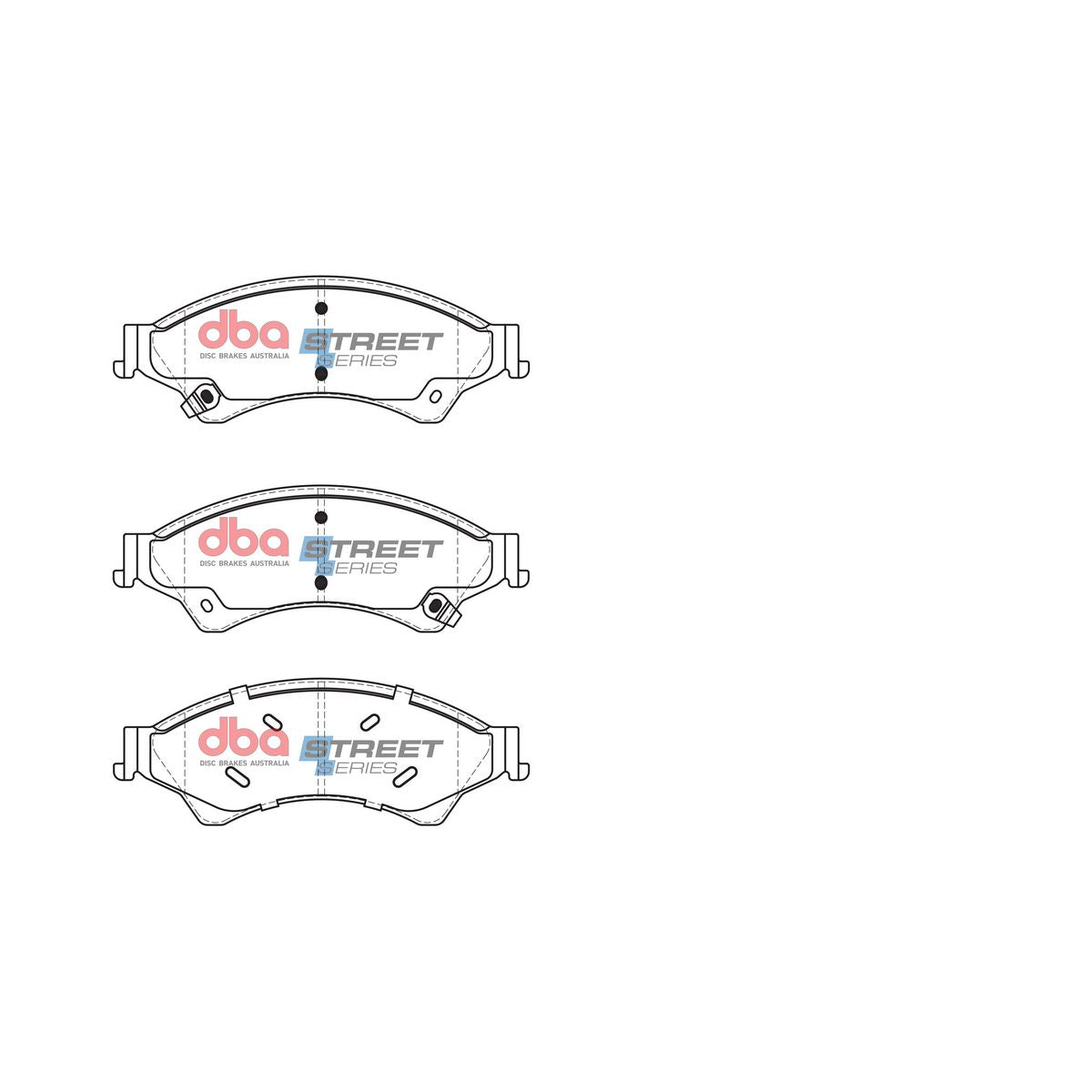 DBA Street Series Brake Pad Set Front DB2074SS
