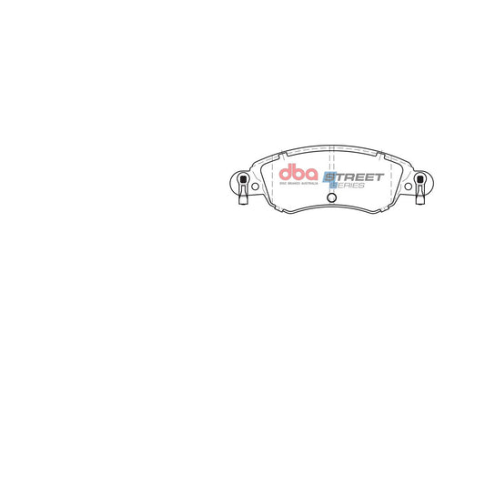 DBA Street Series Brake Pad Set DB2297SS