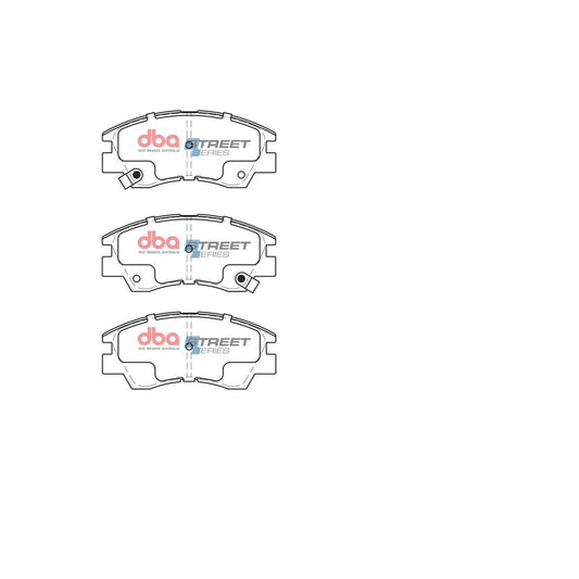 DBA Street Series Brake Pad Set Front DB1113SS