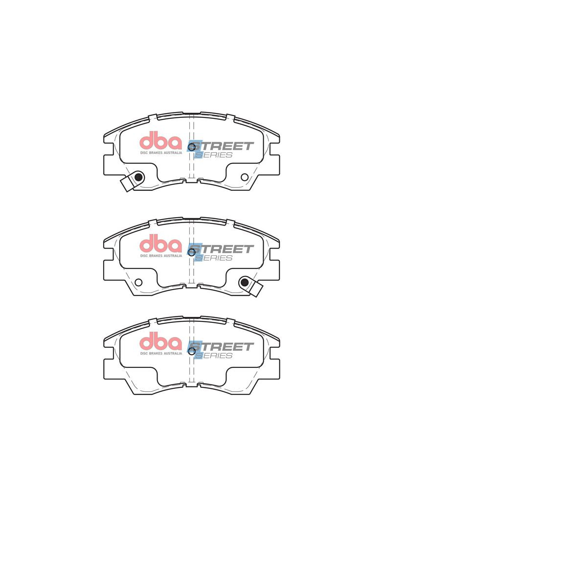 DBA Street Series Brake Pad Set Front DB1113SS