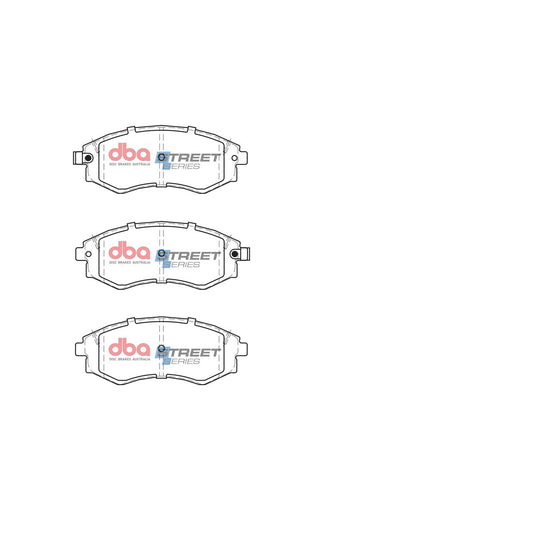 DBA Street Series Brake Pad Set Front DB1167SS