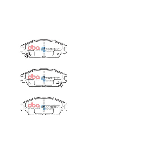 DBA Street Series Brake Pad Set Front DB1252SS