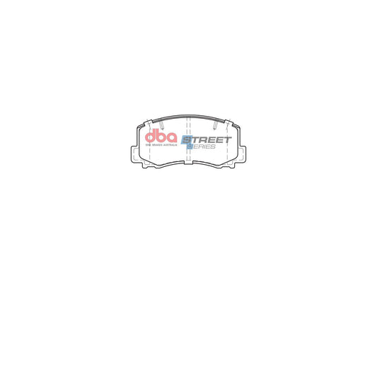 DBA Street Series Brake Pad Set Front DB1103SS
