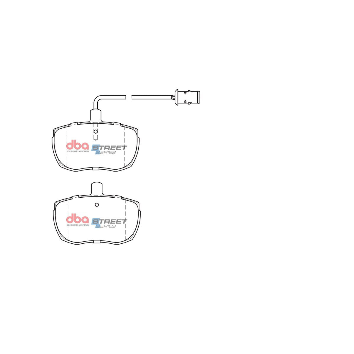 DBA Street Series Brake Pad Set Front DB885SS