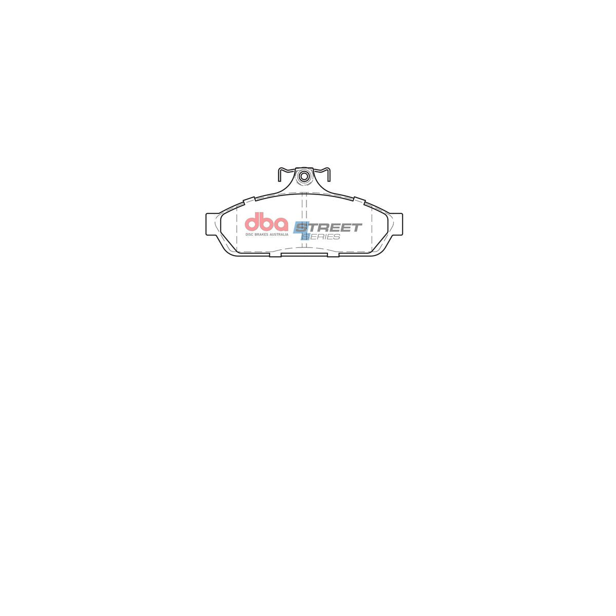 DBA Street Series Brake Pad Set Front DB1085SS