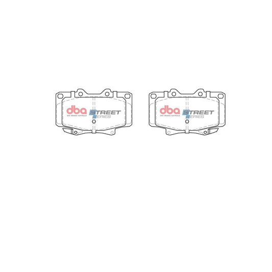 DBA Street Series Brake Pad Set Front DB1199SS