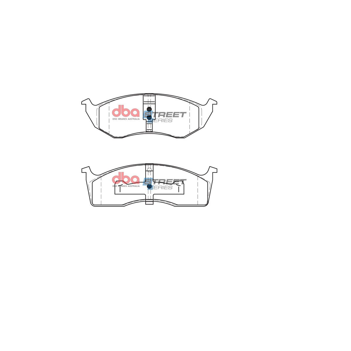 DBA Street Series Brake Pad Set DB7470ASS