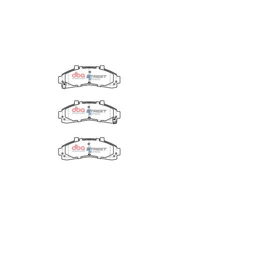 DBA Street Series Brake Pad Set DB7532SS
