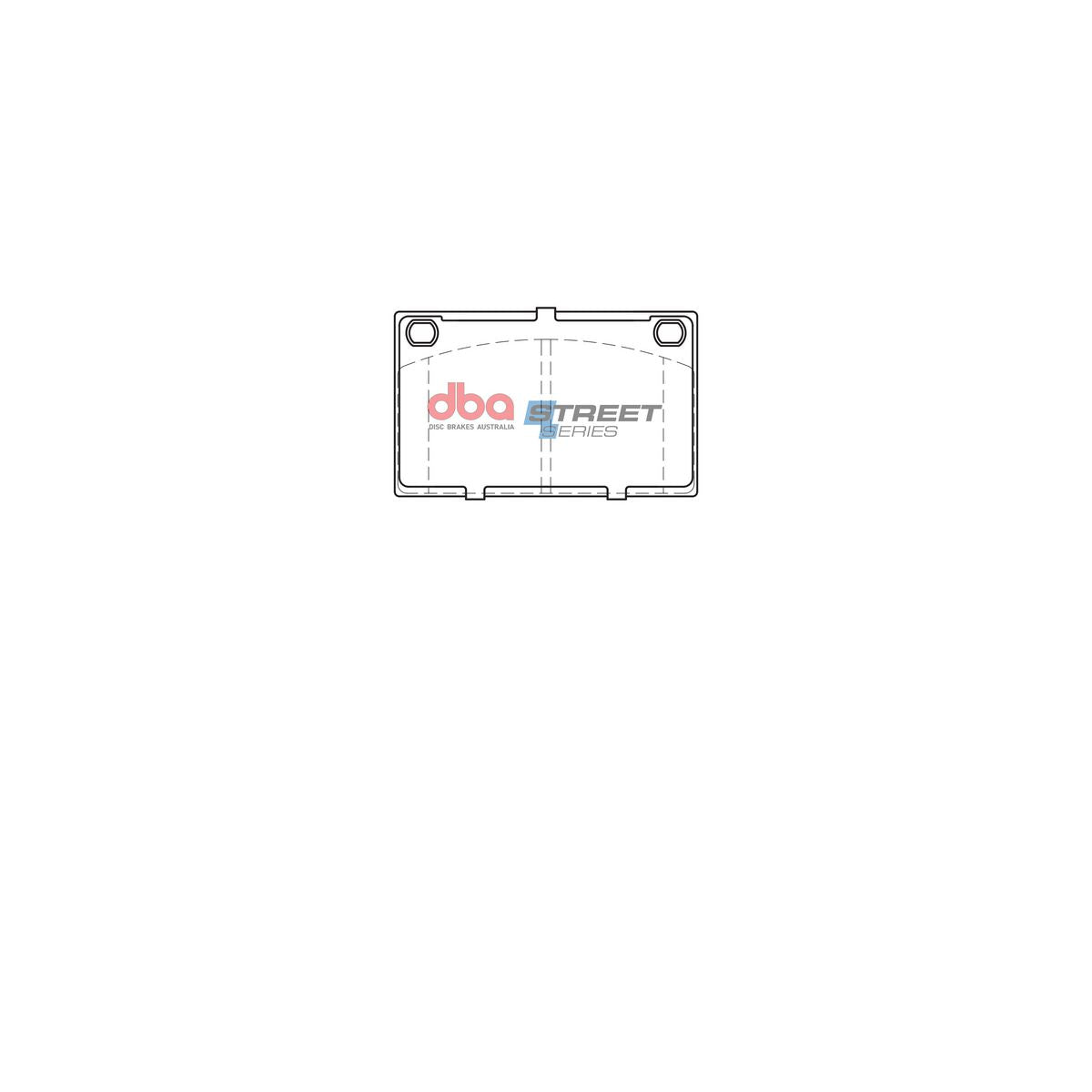 DBA Street Series Brake Pad Set Front DB549SS