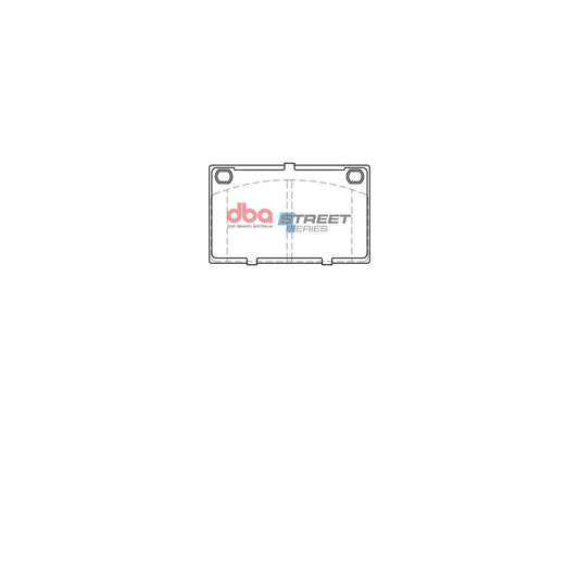DBA Street Series Brake Pad Set Front DB549SS